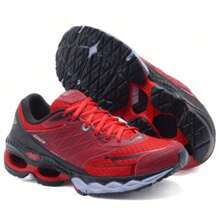 Men's Athletic Shoes For Gym, Wave Creation 20, Lightweight And Comfortable For Walking - Red/Red - View 2