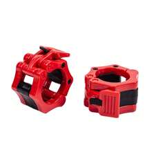 2pcs 5cm Durable Non-Slip Quick Release Rotating Lock Barbell Clips, Suitable For Standard Barbell Bars, Strong And Secure, Perfect Choice For Gym Home Weightlifting Strength Training - Multicolor - View 16
