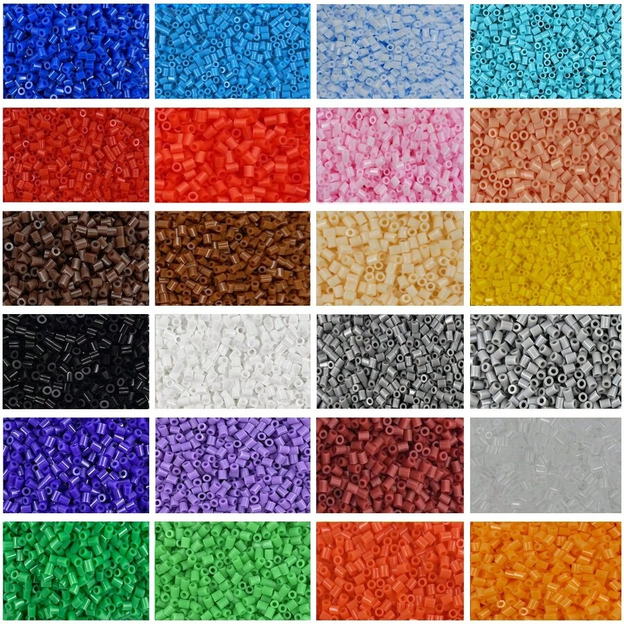 24包/組 2.6mm迷你熔珠 48,000顆 3D像素拼圖熨燙珠 DIY手工禮物 - C - 查看 1