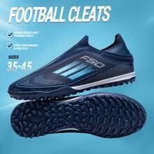 Men's Professional Soccer Shoes, Suitable For Indoor And Outdoor Wear - Royal Blue - View 7