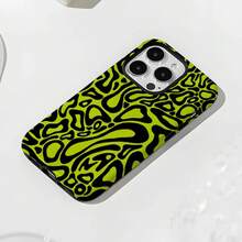 Funda para teléfono  2026 nueva en negro y amarillo, compatible con  17,  16, 15, 14,  13, 12 Pro Max,  S25, S24, S23, S22 Plus Ultra. - Blanco 1 - Ver 3