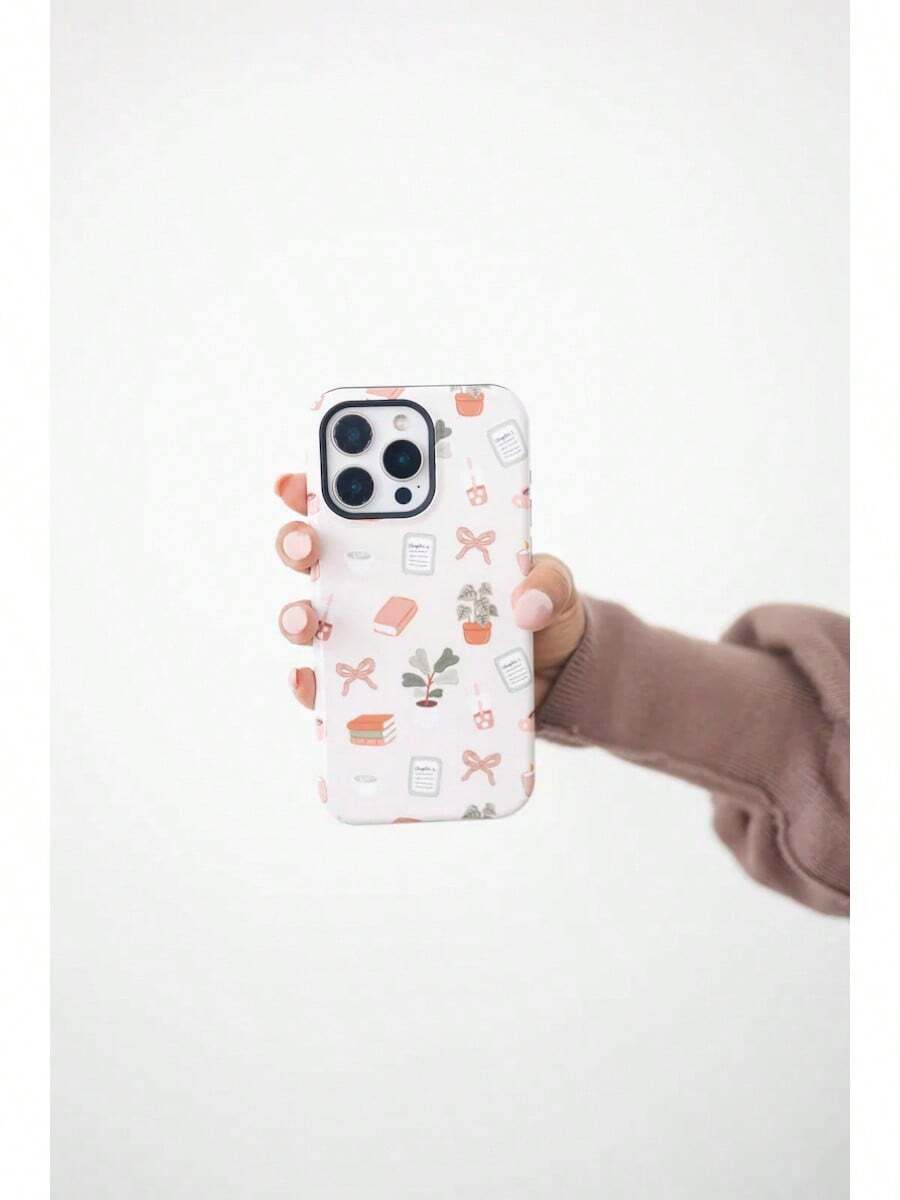 Durable Phone Case - Dual-Layer Protective Cover, Compatible With Or Non-, Matte Or Glossy Finish, Suitable For IPhone17 - 12 - 白色2 - 查看 1