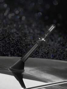 Shiny Rhinestone Car Antenna, Crystal Studded Vehicle Radio Antenna Replacement Part, Universal Short Car Exterior Decorative Antenna, Suitable For Sedan, Truck, SUV - Multicolor - View 10