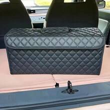 汽車後車廂收納盒 PU皮革收納袋 工具箱儲物用品 - A - 查看 11