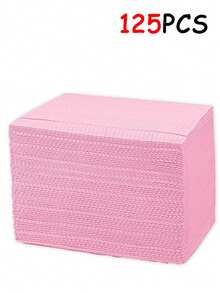 200/125/100/50/10 peças Tapetes Descartáveis para Mesa de Unhas, Inclui Almofadas de Limpeza para Tatuagem e Bordado, Papel de Toalha de Mesa para Pestanas com Filme Composto, Papel Multifuncional para Ferramentas de Beleza, Fácil de Utilizar - Multicolorido - Ver 11