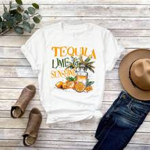 Feminino Desportivo Camisetas & Tanks - Branco - Ver 1