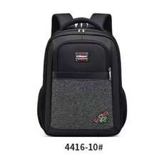 Mochila Resistente Água Grande Capacidade Escolar Trabalho4416-10 - Preto - Visão 2