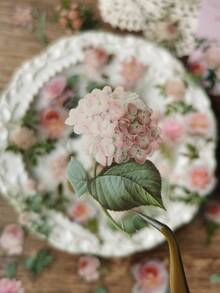 1 Pack 40pcs PET Pink Rose Floral Decorative Stickers For Planner And Journal - DT1317 - View 3