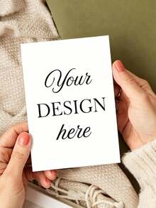 بطاقات دعوة زفاف فارغة قابلة للتخصيص، تصميم DIY متعدد الأغراض مع طباعة شخصية، بطاقات دعوة فارغة سميكة عالية الدقة قابلة للطباعة، مستلزمات حفلات، بطانية من ورق الفيلوم - متعدد الألوان - مشاهدة 9