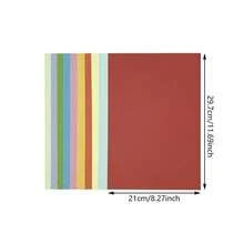 50/100 Sheets Colorful A4 Paper, 10 Colors, Suitable For Color Copying, Printing, Origami And Handicraft - Multicolor - View 3