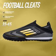 Men's Professional Soccer Shoes, Suitable For Indoor And Outdoor Wear - Black - View 4