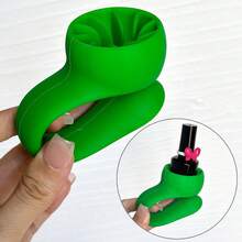 1PC Colorful Dopamine Silicone Nail Polish Bottle Holder, Portable Adjustable Nail Tech Storage Rack, Practical Finger Rest Wrist Support, Professional Nail Salon Storage Auxiliary Tool - Multicolor - View 10