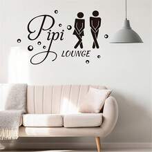 1 Pegatina de Puerta Creativa en Inglés Decoración de Pared Fondo de Pared Simple y de Moda Pegatina de Pared Removible - C - Ver 7