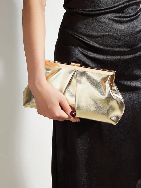 Borsa a mano elegante e alla moda in pelle PU di grande capacità per donna, borsa da sera elegante, borsa formale per abito da ballo e matrimonio, adatta per il pendolarismo quotidiano o gli appuntamenti delle donne, adatta anche per feste, matrimoni, balli, occasioni serali/banchetti, può essere abbinata con abiti da sposa, abiti formali, abiti da ballo, abiti da compleanno.