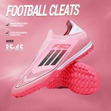 Men's Professional Soccer Shoes, Suitable For Indoor And Outdoor Wear - Pink - View 7