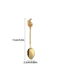 2pcs/4pcs/8pcs Stainless Steel Small Spoons Coffee Spoons Dessert Spoons Stirring Spoons - View 9