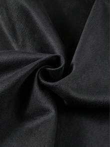 1pc Boys' Youth Sports Commute Casual Suede Print Short Sleeve Shirt, Spring Summer Autumn - Black - View 9