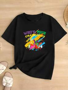 Unisex Autism Awareness Slogan Teezomer Tops Dames Off The Shoulder Tops - Black - View 1