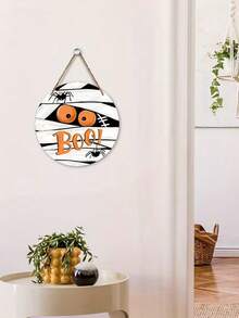 Halloween 2D Wall Decorations, BOO Shapes, Pumpkin And Spider Pattern Designs, Suitable For Halloween, Halloween Surprise Party Decorations, Home Decorations, Porch Decorations, Haunted House Decorations, Wall Decorations, Window Decorations - One Size Fits All - View 6