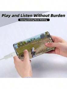 Type-C To Lightning Audio Adapter, USB C Male To Lightning Female Headphone Converter - 彩色 - 查看 6