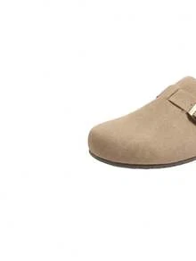 CAMEL CROWN 1 Pair Women's Summer Sandals, Fashionable Lightweight Comfortable Classic Birkenstock Style Slippers - Apricot - View 3