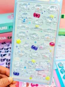 3D Embossed Bubble Stickers, Ins Style Planner Stickers, Laptop And Tablet Decorative Decals - Multicolor - View 15