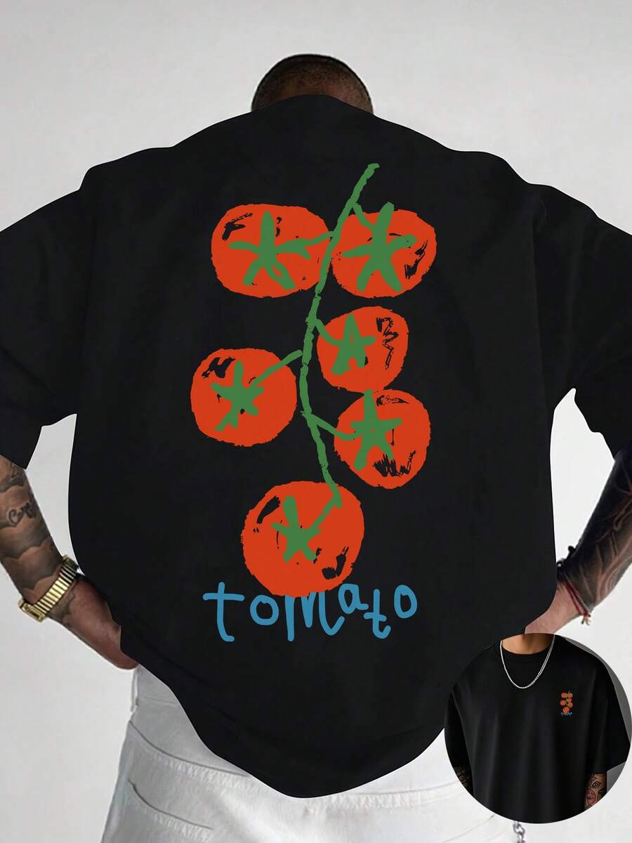 Men T-Shirts - Black - View 1