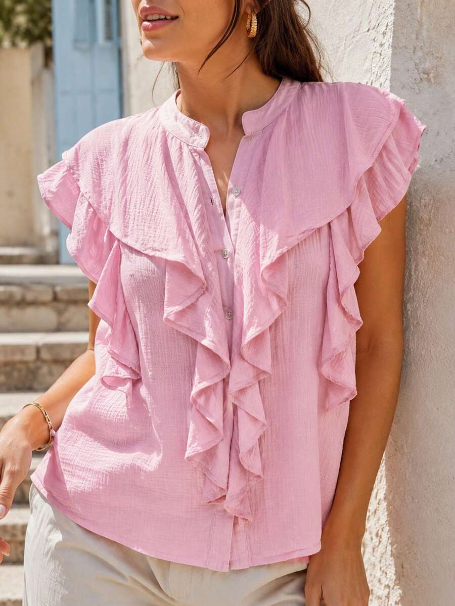 ARMONIAS Women Blouses - Pink - View 1