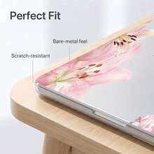 1pc Translucent Frosted Full Coverage Protective Case, Ultra-Thin Hard Plastic Anti-Fingerprint Laptop Shell, Compatible With 13 Neo/13.3 Air/13.3 Pro/13.6Air/14.2 Pro/15Air/16.2Pro - View 2