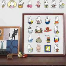 1 Set/50 Sheets 2026 New Miffy Stickers, Suitable For Anime Lovers And Sticker Collectors, Applicable For Phone Cases, Decorative Stickers, Anime Conventions, Birthday Parties, Back To School Season And Holiday Gifts Prizes, Random Styles - Multicolor - View 4