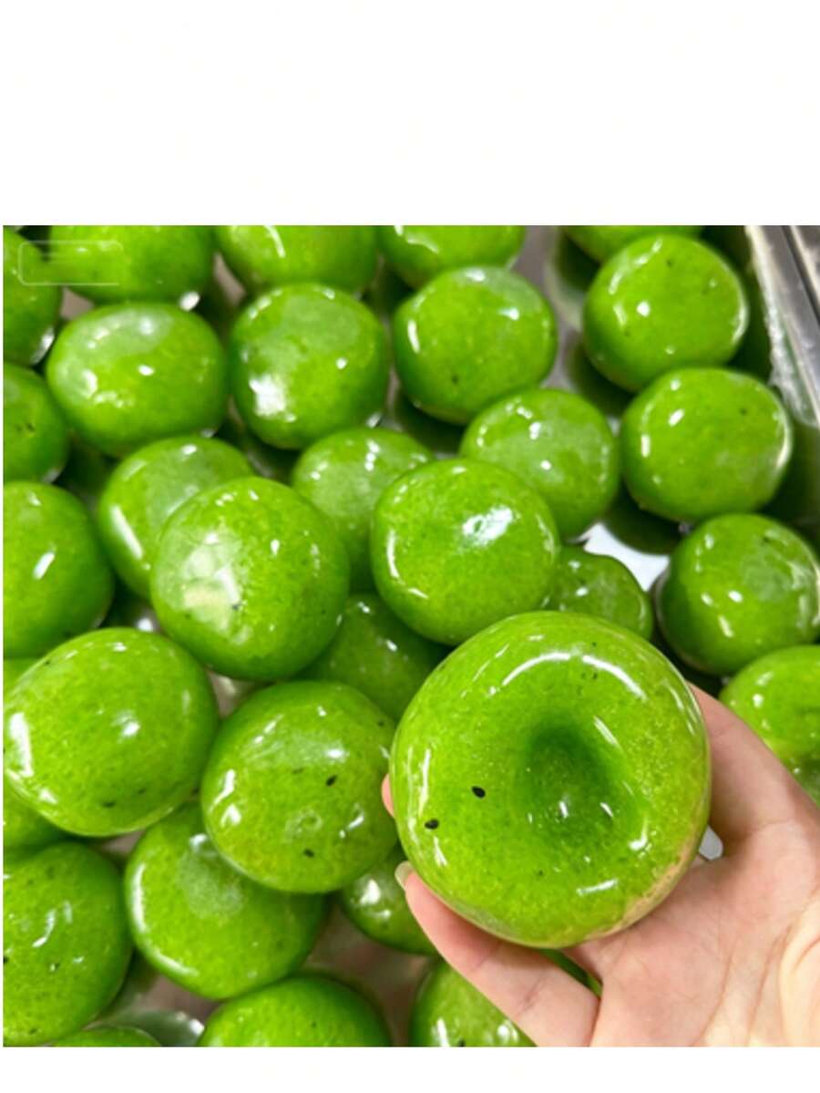 1pc Kiwi Fruit Slushie Handmade Ball Slushie Sound Stress Relief Simulation Non-Rebound Squeeze Toy Random Shipment - 彩色 - 查看 1