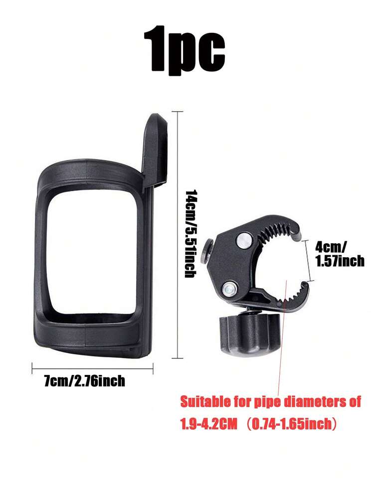 2/1pc Bicycle Water Bottle Cage, MTB Water Bottle Holder Suitable For Kids Bike, Stroller, Universal Cup Holder, Water Bottle Rack, Anti-Slip Design, Phone Holder, Baby Stroller Accessories - Multicolor - View 11