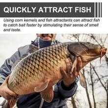 YEGBONG 50g Corn Fishing Bait – Bloodworm, Fennel & Clove Infused, Fast-Acting Attractant For All Depths & Temps, Soft Kernel Lure For Carp, Bass, Trout, Catfish, Portable Freshwater Tackle For Summer Lakes & Reservoirs,Quick Ship Items,Free Shipping - Corn Fish Bait - View 6