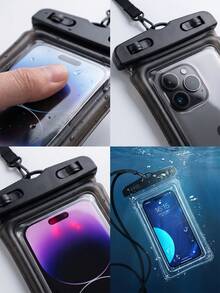 Versatile Protective Waterproof Phone Pouch With Touch Screen Minimalist Waterproof Diving Bag For Adult Portable Waterproof Phone Cases To Hold Phone During Swim Waterproof Phone Case Beach Essentials Pool Accessories Vacation Stuff Swim - Waterproof Phone Case - View 11