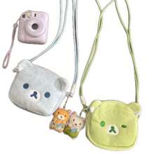 Rilakkuma Dompet Koin Beruang Lucu dan Santai, Tempat Kartu, Tempat Penyimpanan Earphone, Organizer Tas Tangan Kartun - MultiWarna - View 6