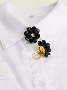 1 pieza/2 piezas Cubierta de botón para camisa, gemelos hechos a mano, cubiertas de gemelos, clip de botón para manga, botón para vestido, boda, esmoquin, decoración, accesorios de ropa - C - Ver 12