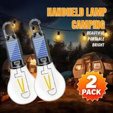 2PCs USB Portable Bulb, Super Bright Rechargeable Lantern Bulb, Hanging Light For Indoor & Outdoor, Ideal For Camping, Hiking, Backpacking And Power Outages - Multicolor - View 2
