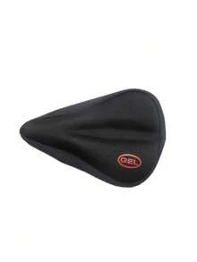 1pc Extra Large & Wide Silicone Bicycle Seat Cover, Thickened Mountain Bike Electric Bike Saddle Cover - Black - View 7