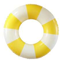 1 pieza Anillo inflable para nadar, Anillo inflable de PVC grueso con rayas retro, Anillo inflable para axilas para adultos - Varios estilos - Ver 16