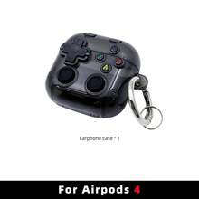 Game Controller Shaped Earphone Protective Case For AirPods 4/Pro2/Pro3 Universal With Stand Hook Anti-Drop - View 17