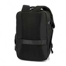Mochila de viaje unisex de gran capacidad, estilo empresarial, bolsa para portátil, bolsa de equipaje de mano (40*20*30cm) que cumple con las regulaciones de aviación, mochila multifuncional impermeable, compartimento independiente para zapatos, capa intermedia de separación seca y húmeda, mochila de viaje para estudiantes de secundaria - Gris - Ver 8
