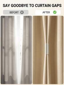 Magnetic Curtain Clips, Detachable Magnetic Closure, No Drilling Required, Curtain Fixing Clips, Suitable For Home, Bedroom, Office, Shower Curtain - Multicolor - View 4