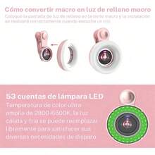 15x Macro Phone Lens With Fill Light Clip - A - View 9