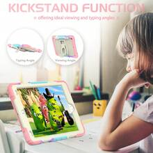 Heavy Duty Shockproof Protective Case Compatible With Ipad (A16) 11th Gen/Air11/Air13 M3 (2025) 9th/8th/7th Gen (2021/2020/2019), Rugged Hard Shell Protective Cover With Built-In Stand, Suitable For 10.2-Inch IPad 2021/2020/2019 - Camouflage Pink - View 8