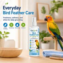 Bird Feather Care Spray, Moisturizing, Softening, Glossing Feathers, Suitable For Parrots, Budgies, Cockatiels And Other Pet Birds. - Feather Grooming Tool - View 4