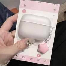 Star Minimalist Transparent Bluetooth Wireless Protective Case, Compatible With AirPods Pro 3, 2nd Generation, Compatible With IPhone Earphones 1/3/4/5, Wireless Protective Case For 2nd, 3rd And 4th Generation - Clear - View 11