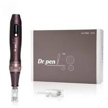 Dr.Pen A10 微針滾輪筆 - 身體護膚工具組，包含 5/10/15 替換針頭，不含筆 + 5/10 針頭，專業級微針筆，適用於身體與臉部，USB 可充電護膚工具組，送給母親與女性的禮物 - 紫色 - 查看 8