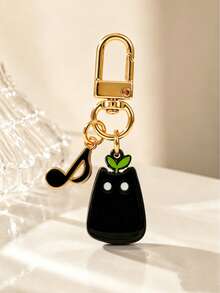 1pc/Multi-Piece Unisex Alloy Oil-Drip Cat Pendant Music Accessory Keychain Cute Bag Charm - Multicolor - View 12