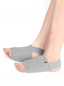 1 Pair Bandage Arch Support Foot Pads, Arch Socks - No Tightness, No Slipping, High Elasticity & Breathable; Foot Support Bandage; With Gel Pad - Durable & Breathable Protective Gear; Provides Support For Sports; Comfortable & Snug Foot Support Band; Unisex, All Season - Multicolor - View 7