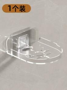 1pc No Drill Self-Adhesive Wall Mount Camera Bracket, Waterproof Punch-Free Surveillance Storage Holder, Indoor Outdoor Home Security Accessory Apartment Decor Holiday Gift - Multicolor - View 11